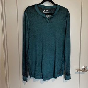 The Rail men’s long-sleeve Henley